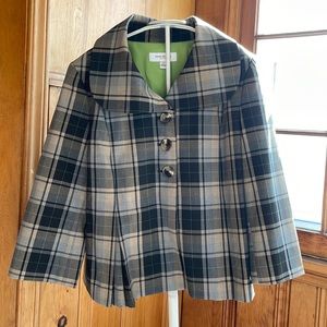 Plaid blazer